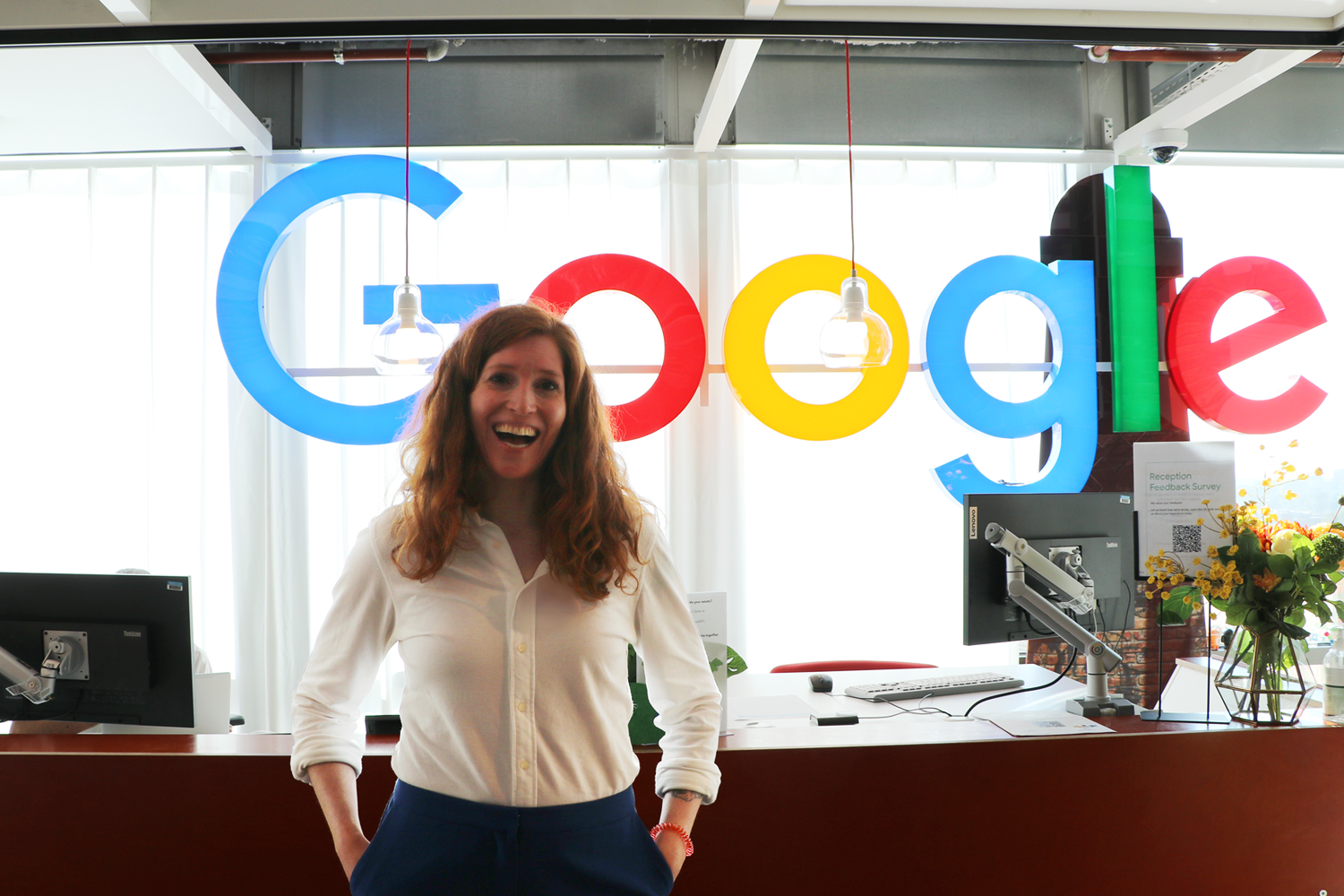 Freelance SEO specialist Ingrid van Heuven bij Google